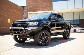 FORD RANGER ASSAULT GLOSS BLACK MILLED ACCENTS